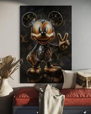 Micky Maus Leinwand Bild