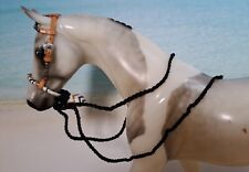 Leder Bosal Western Hackamore Kleinpferde für Breyer Stone Resin Modellpferde