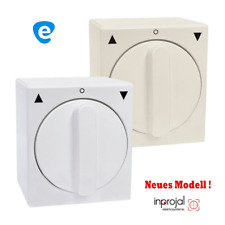 Rolladenschalter Jalousieschalter Rolloschalter Markisen Schalter Taster Aufputz