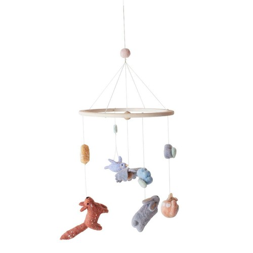 Sebra filz babymobile - sebra, filz-babymobile