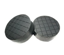 Gummiauflage 75x25mm beidseitig Waffel Wagenheber Hebebühnen Gummiauflage Klotz