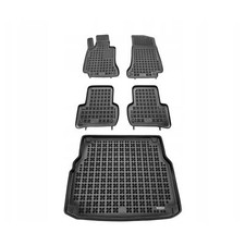 Satz Fußmatten und Matte für