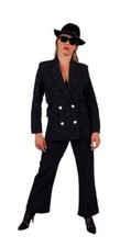 Gangster Braut Anzug Kostüm