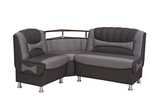 Eckbank Sitzbank Grau "Samba