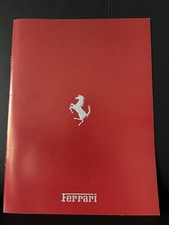Ferrari Programm 348 Mondial T Testarossa F40 Techn. Informationen 89/90