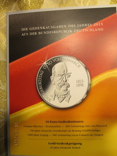 Euro gedenkmünzen des - 10,