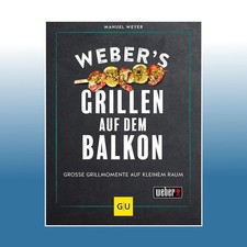 Weber's Grillen auf dem Balkon