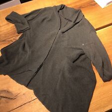 Ausgefallene Weste Strick Grün Lagenlook Rosebowl& Bricks