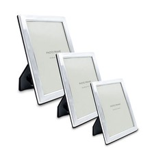 Metall Foto Ständer silber