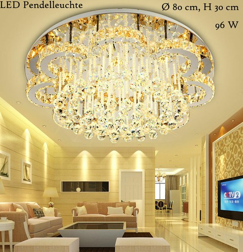 Led pendelleuchte kristall - led,