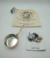 Agnelli 7 cm Kupfer Mini Bratpfanne mit Messinggriff  COCU104M07