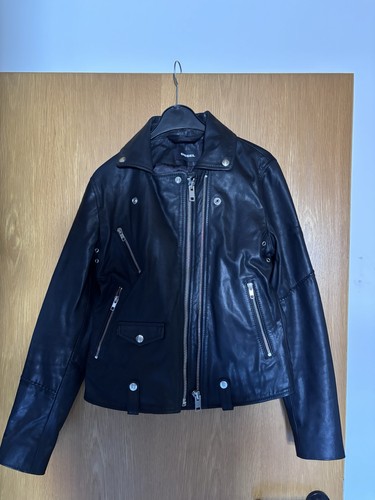 Damen lederjacke diesel - damen,