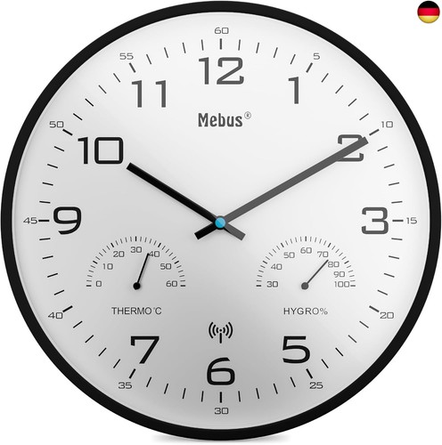 Mebus moderne funk wanduhr - mebus,
