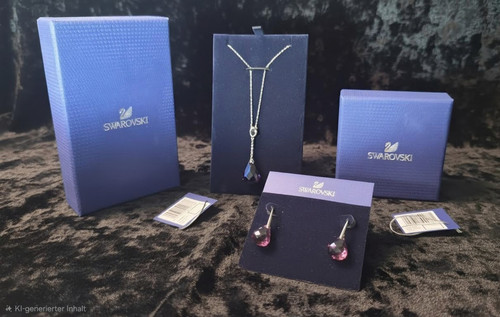 Swarovski schmuckset halskette - swarovski,