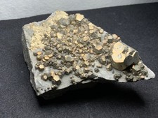 Sammlerstufe Pyrit Huanzala Mine Distrikt Bolognesi Provinz Áncash Peru Top