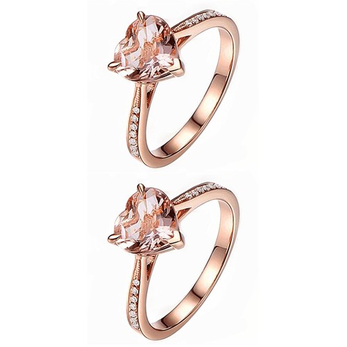 Stücke herz schmuck ringe - 2,