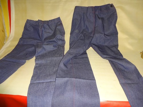 Arbeitskleidung blau ddr - ,