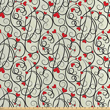 Liebe Satin Stoff als