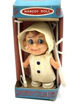 Vintage Maskottchen Puppe