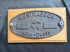 ALTES WAGGONSCHILD EISENBAHN
