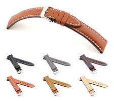 RIOS1931 Uhrenarmband Juchtenleder "St. Petersburg", 18-22 mm, 6 Farben, neu!