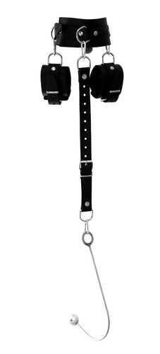 Bdsm set leder halsband mit - leder,