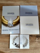 Niessing Katalog / Broschüre Uhren Trauringe Spannringe Schmuck