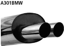 Bastuck sportauspuff bmw - sportauspuff, m3