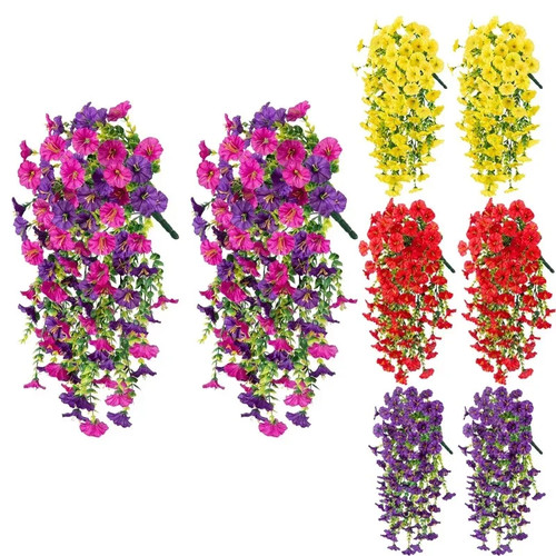 Künstliche hängende blumen - künstliche,