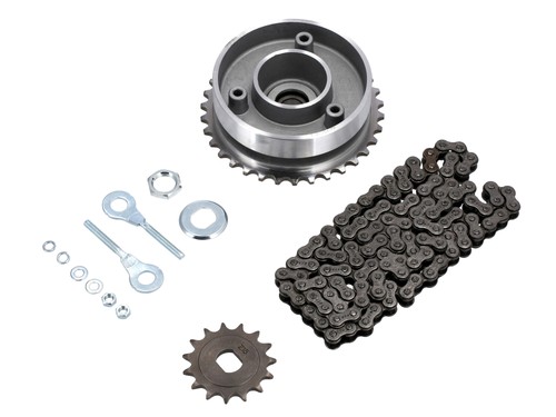 Kleines kettenradantrieb set - kleines, kettenradantrieb-set