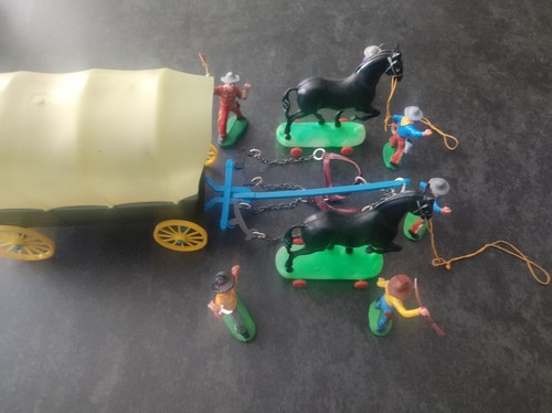 Ddr indnianer cowboy planwagen - ddr,