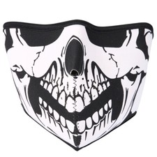 Gothic Goth Punk Halbmaske -