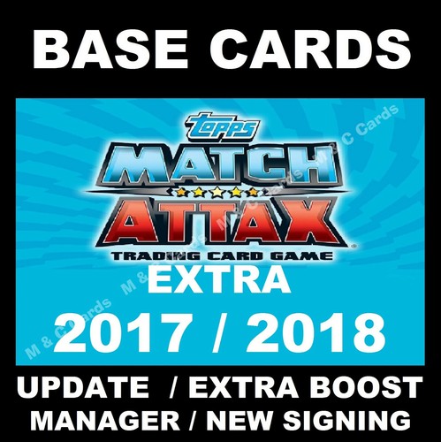 Match attax extra 2017 - extra, 2017/18