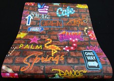 05223-10)  schicke Papier Design Tapete "Trendy Graffiti" Kinderzimmer Tapete