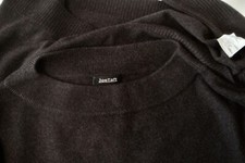 JOE TAFT 🚭 100% KASCHMIR CASHMERE PULLOVER• L 44  •ULTRAWEICH •SCHOKOLADENBRAUN