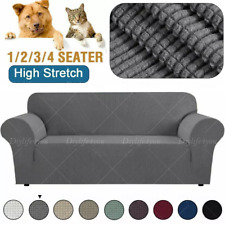 L Form Sofabezug Sofa Überzug Ecksofa Abdeckung Couch Sofahusse 1/2/3/4 Sitzer