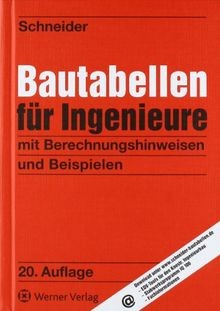 Bautabellen für ingenieure - bautabellen,