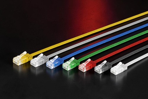 Lan kabel cat6 flach - cat6, rj45