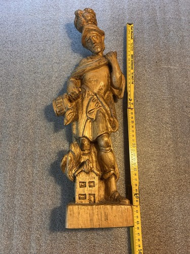 Holzfigur sankt florian ca - holzfigur,