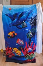2. Buntes *Unterwasserwelt* Strandtuch / Badetuch , 76 x 150cm, Zustand Neu