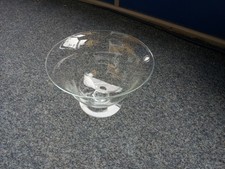 sehr große Deko Glasschüssel