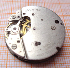 Vintage Handaufzug Werk Kienzle 51 d 53 defekt Unruhe OK  XX27 B