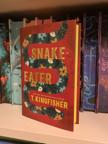 Snake eater kingfisher - by,