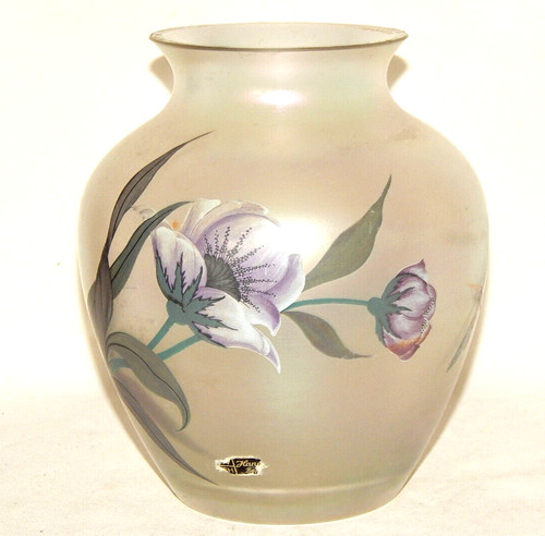 Grosse glas vase - glas,