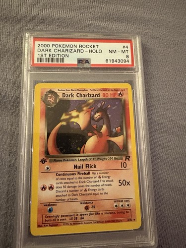 Pokemon dark charizard holo 4 - charizard,