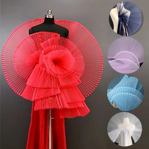 Plissee organza stoff sheer - plissee,