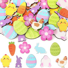 Oster Streudeko Holz Häschen