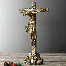 Jesus Kreuz Statue Kruzifix