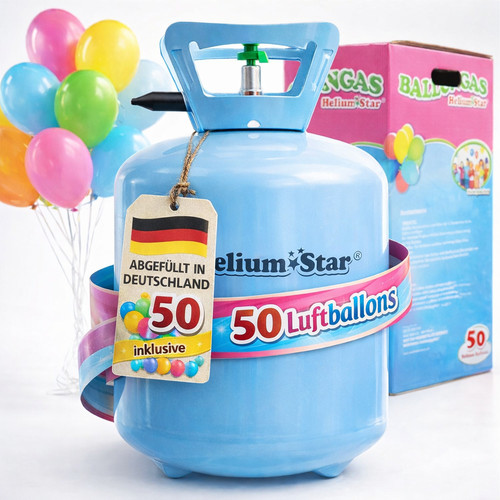 Ballongas helium 50 - helium, +