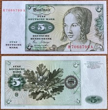 ?? 5 Deutsche Mark ✨❌ DM  Schein Bundesbank 2.Januar 1980 ❌✨ R 7068799 A ??